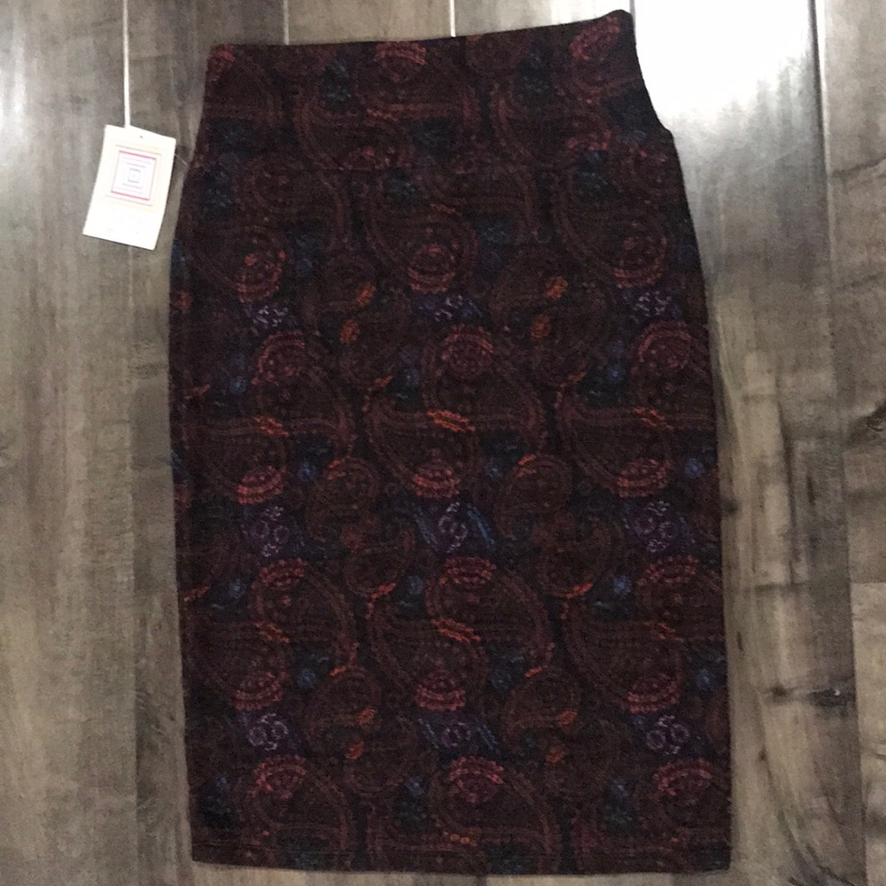 LuLaRoe Paisley Cassie Skirt